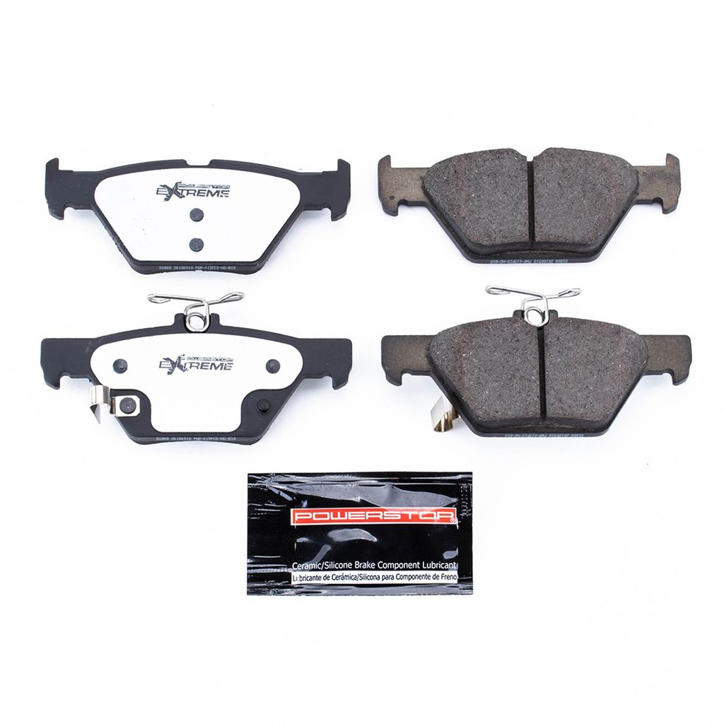 PowerStop Z26-1808 - Z26 Street Performance Carbon Fiber Ceramic Brake Pads with Hardware