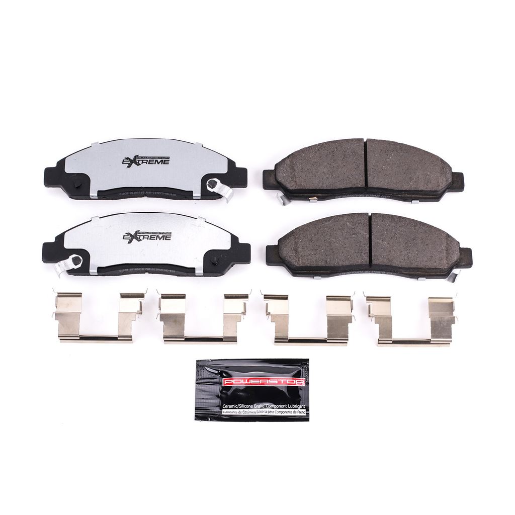 PowerStop Z36-1039 - Z36 Truck and Tow Brake Pads with Hardware