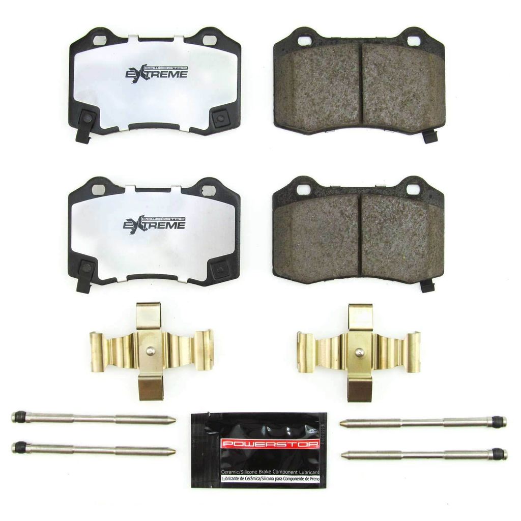 PowerStop Z36-1053B - Z36 Truck and Tow Brake Pads with Hardware