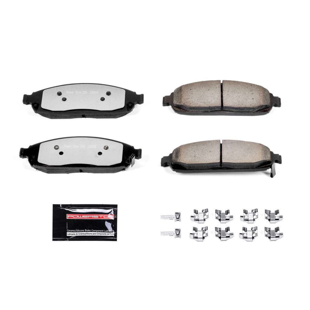PowerStop Z36-1080 - Z36 Truck and Tow Brake Pads with Hardware