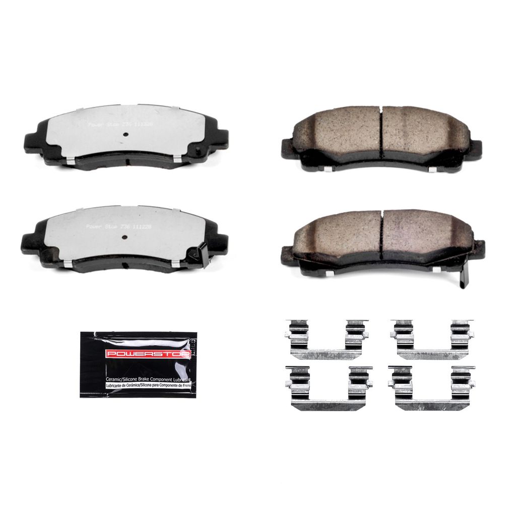 PowerStop Z36-1102 - Z36 Truck and Tow Brake Pads with Hardware