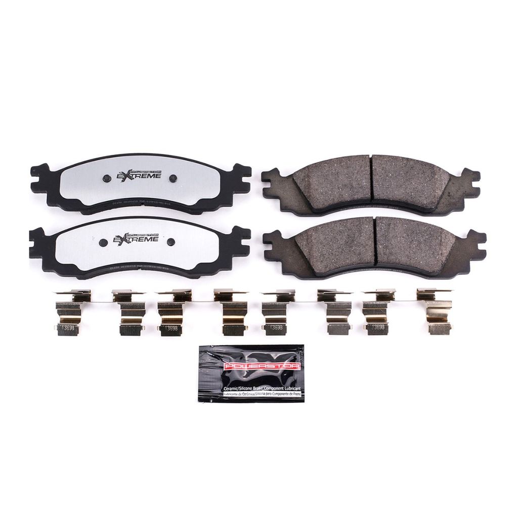 PowerStop Z36-1158 - Z36 Truck and Tow Brake Pads with Hardware