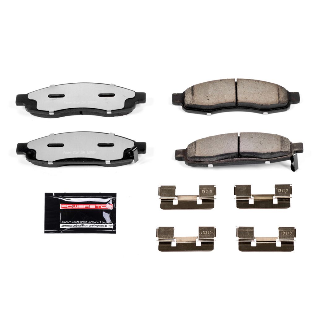 PowerStop Z36-1183 - Z36 Truck and Tow Brake Pads with Hardware