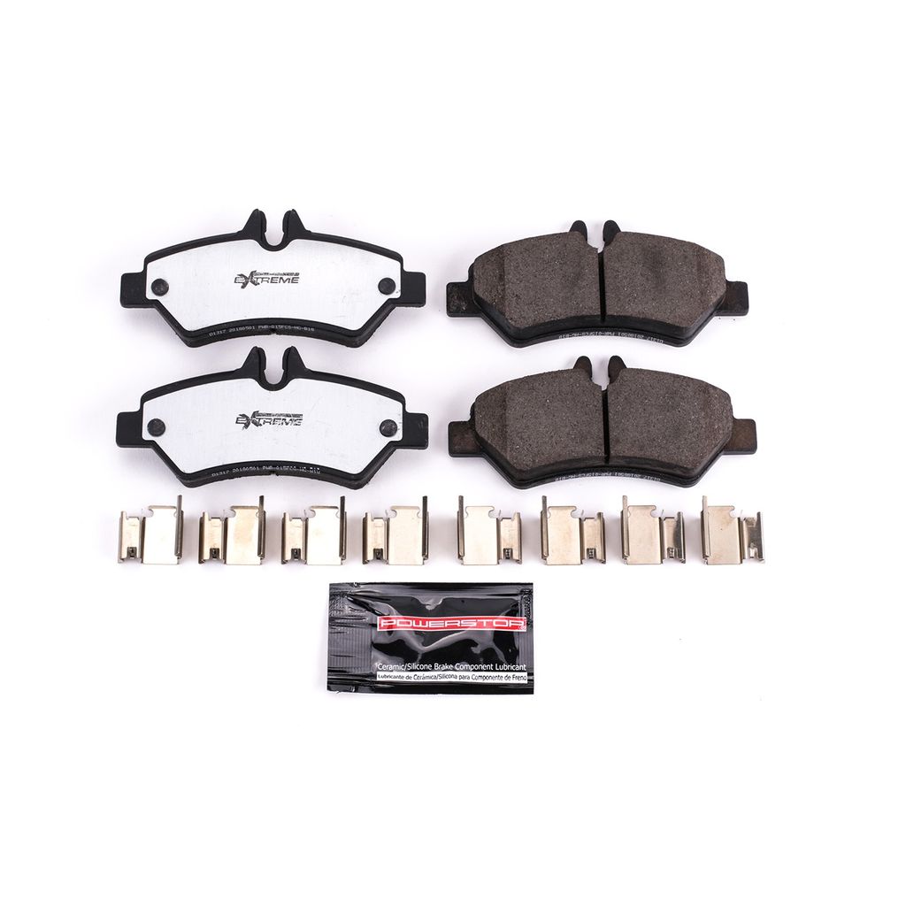 PowerStop Z36-1317 - Z36 Truck and Tow Brake Pads with Hardware
