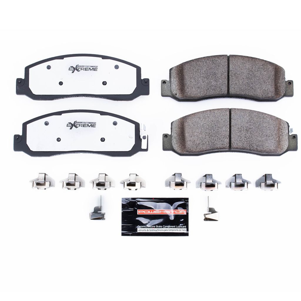PowerStop Z36-1333 - Z36 Truck and Tow Brake Pads with Hardware