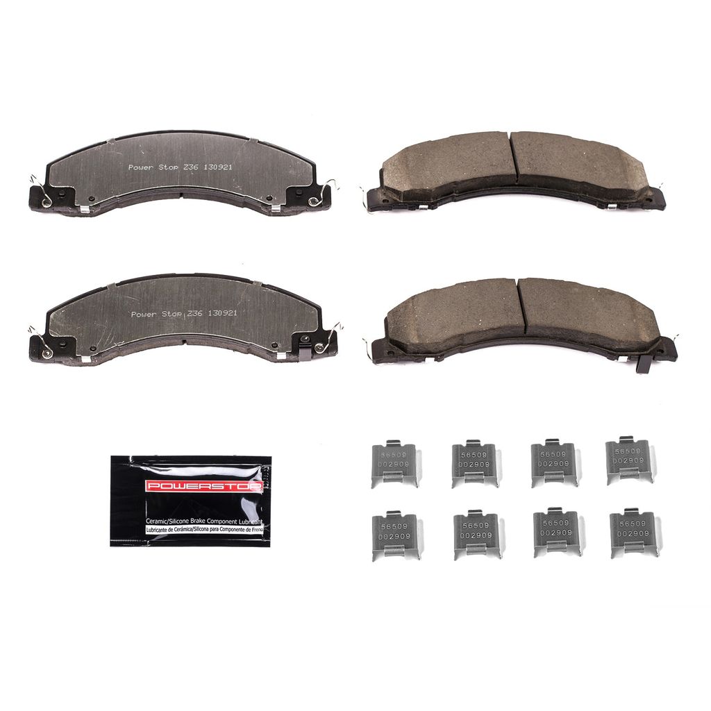 PowerStop Z36-1335 - Z36 Truck and Tow Brake Pads with Hardware