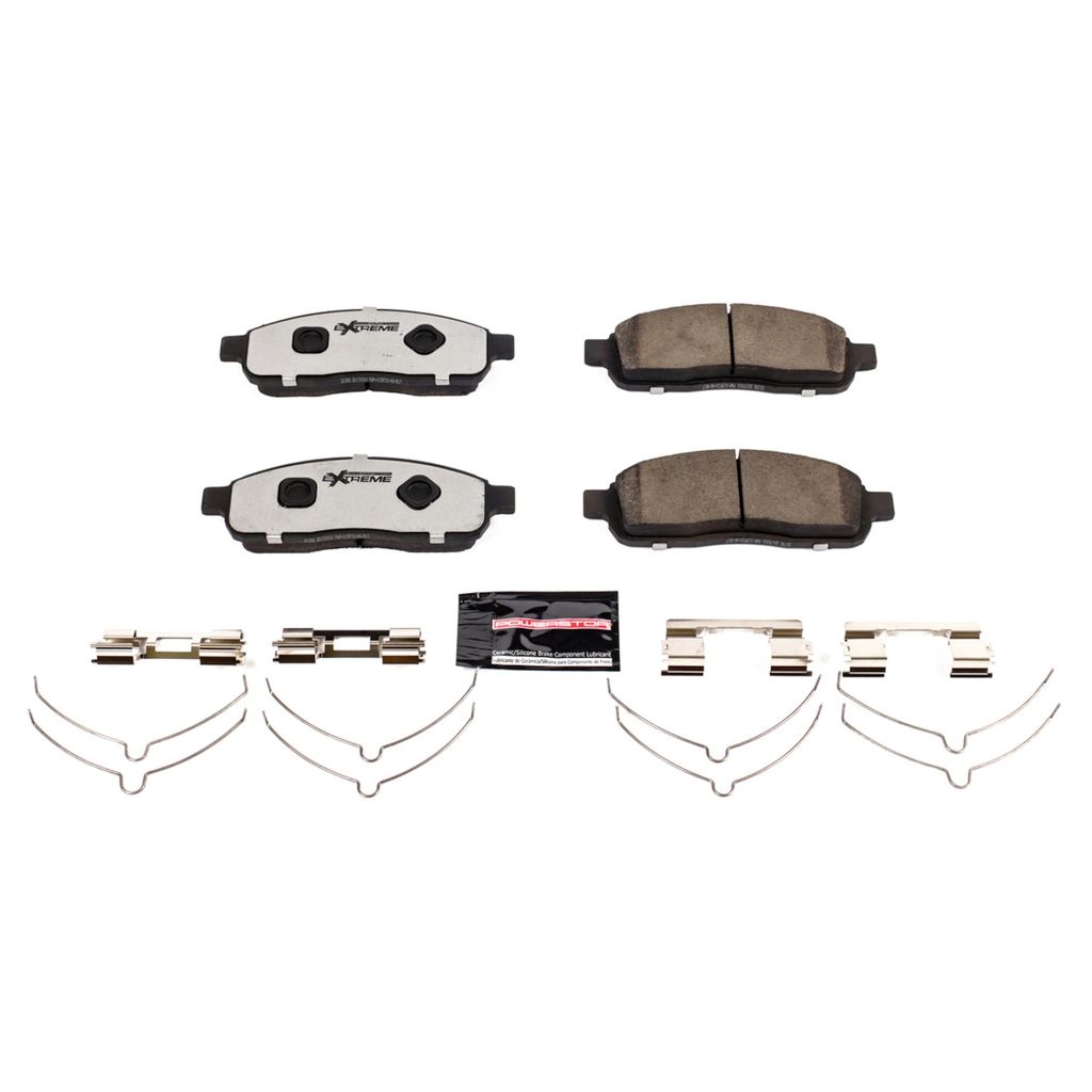 PowerStop Z36-1392 - Z36 Truck and Tow Brake Pads with Hardware