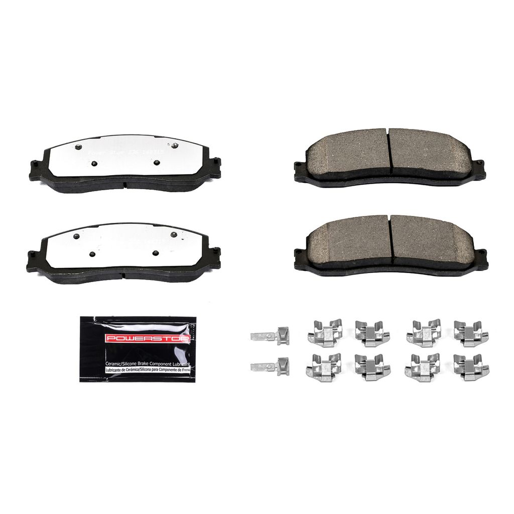 PowerStop Z36-1631 - Z36 Truck and Tow Brake Pads with Hardware