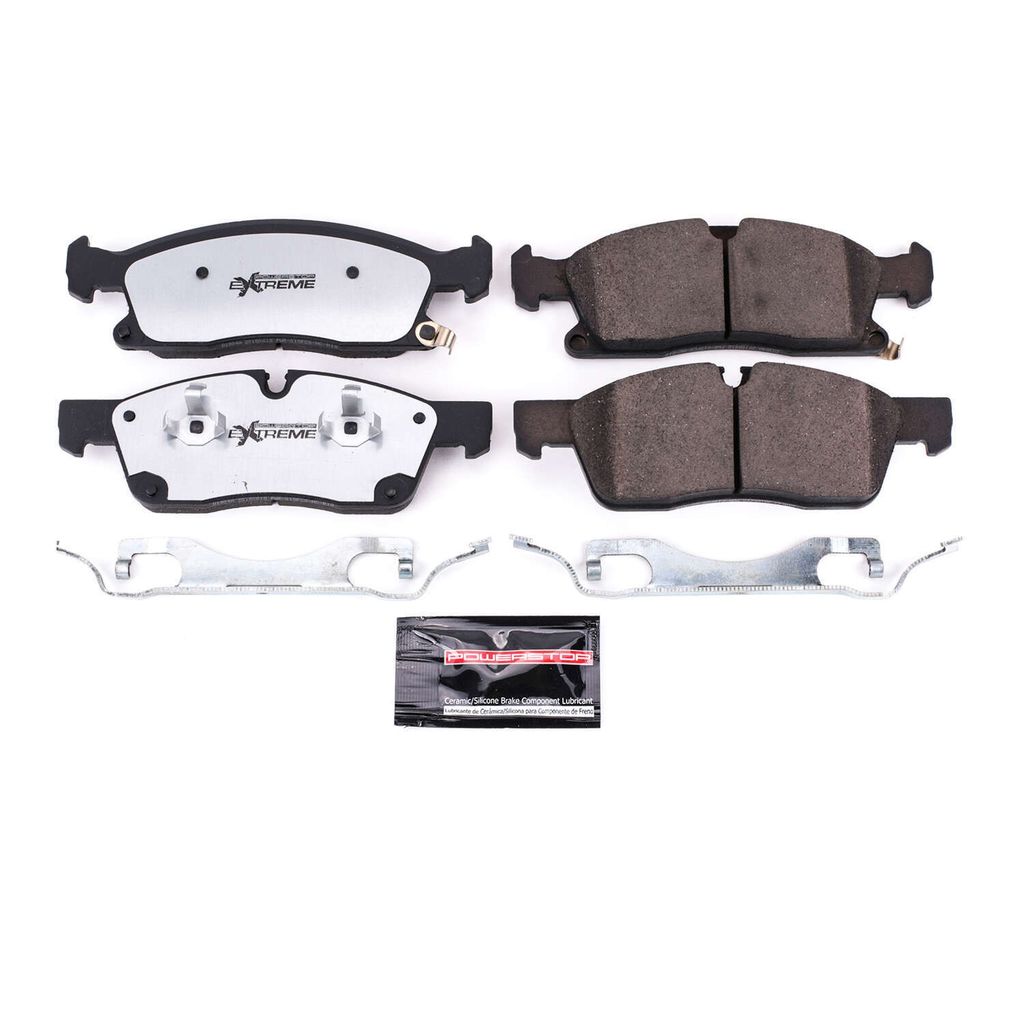 PowerStop Z36-1904A - Z36 Truck and Tow Brake Pads with Hardware