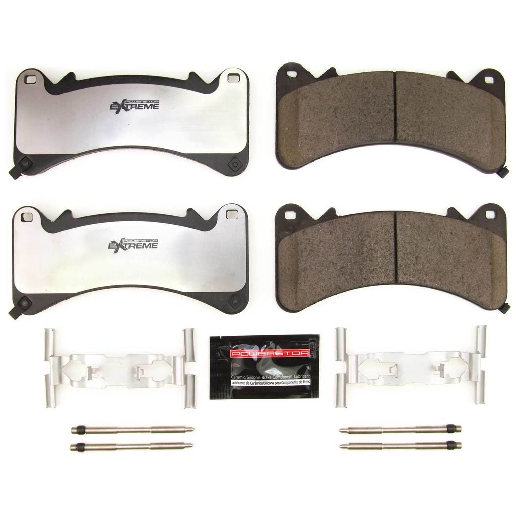 PowerStop Z36-1910 - Z36 Truck and Tow Brake Pads with Hardware