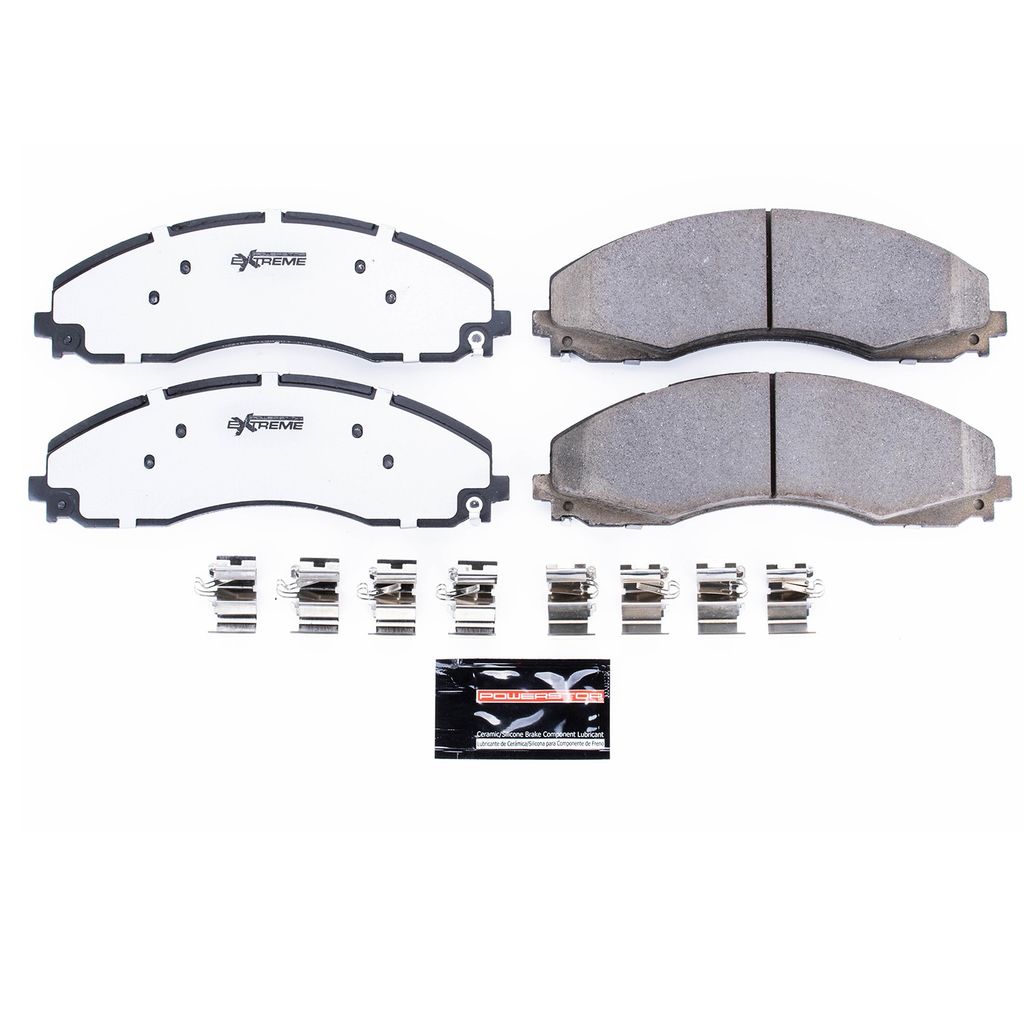 PowerStop Z36-2018 - Z36 Truck and Tow Brake Pads with Hardware