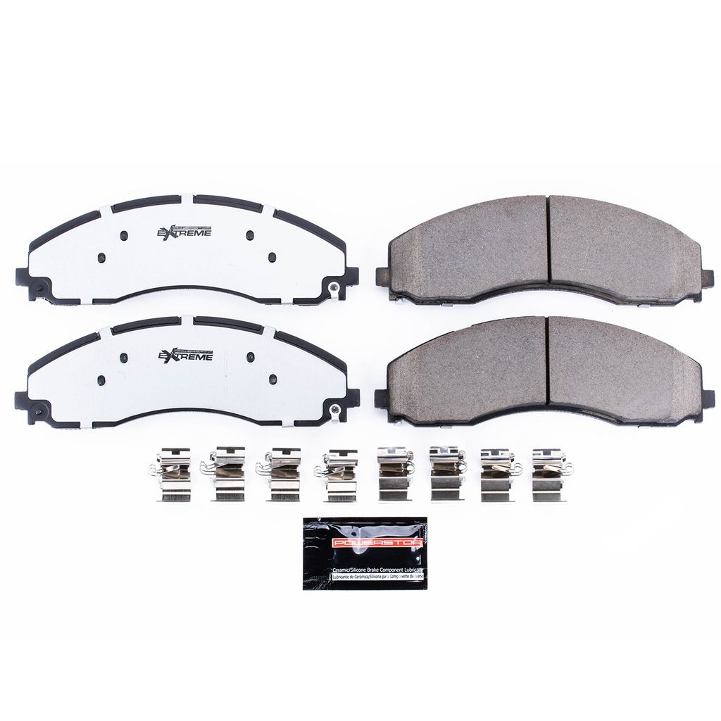 PowerStop Z36-2018A - Z36 Truck and Tow Brake Pads with Hardware