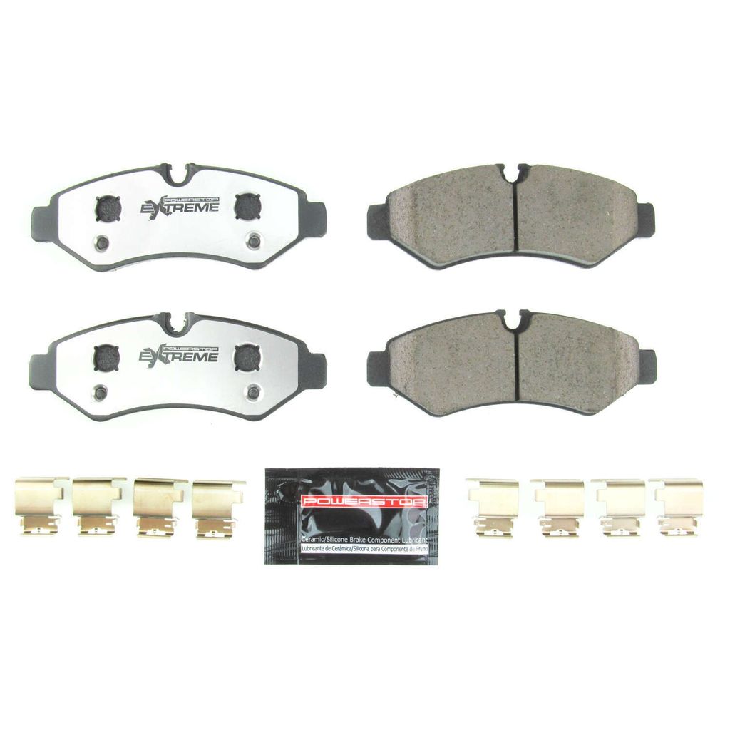 PowerStop Z36-2201 - Z36 Truck and Tow Brake Pads with Hardware