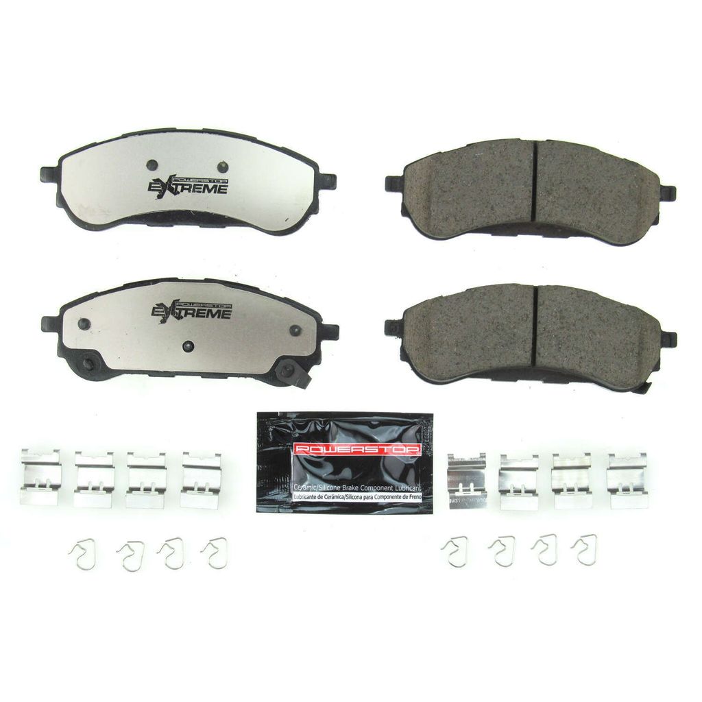 PowerStop Z36-2208 - Z36 Truck and Tow Brake Pads with Hardware