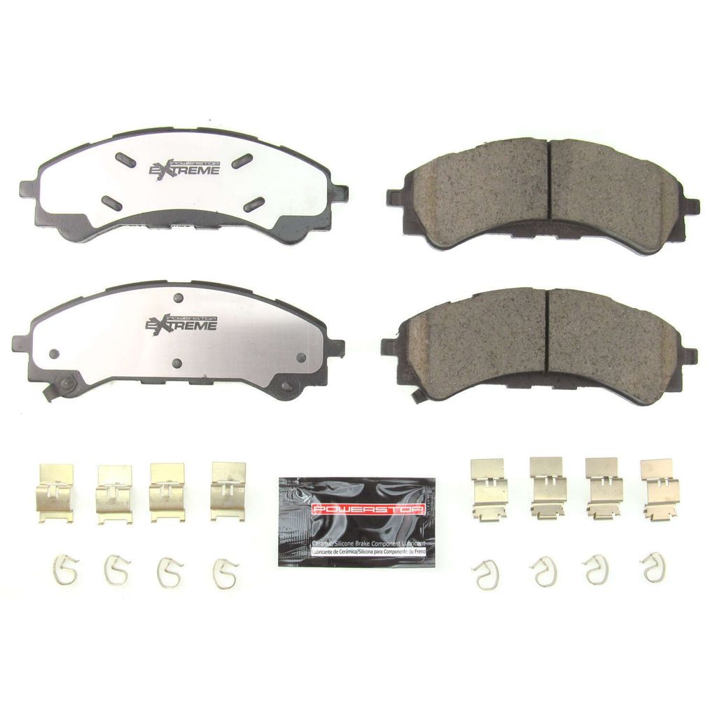 PowerStop Z36-2216 - Z36 Truck and Tow Brake Pads with Hardware