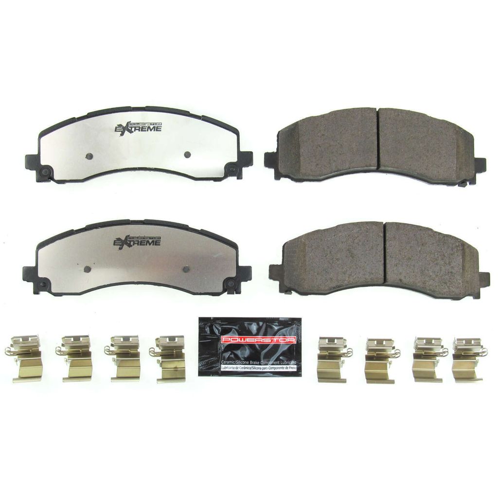 PowerStop Z36-2225 - Z36 Truck and Tow Brake Pads with Hardware