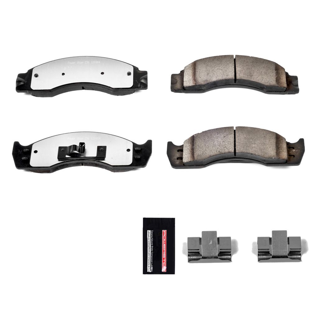 PowerStop Z36-411 - Z36 Truck and Tow Brake Pads with Hardware
