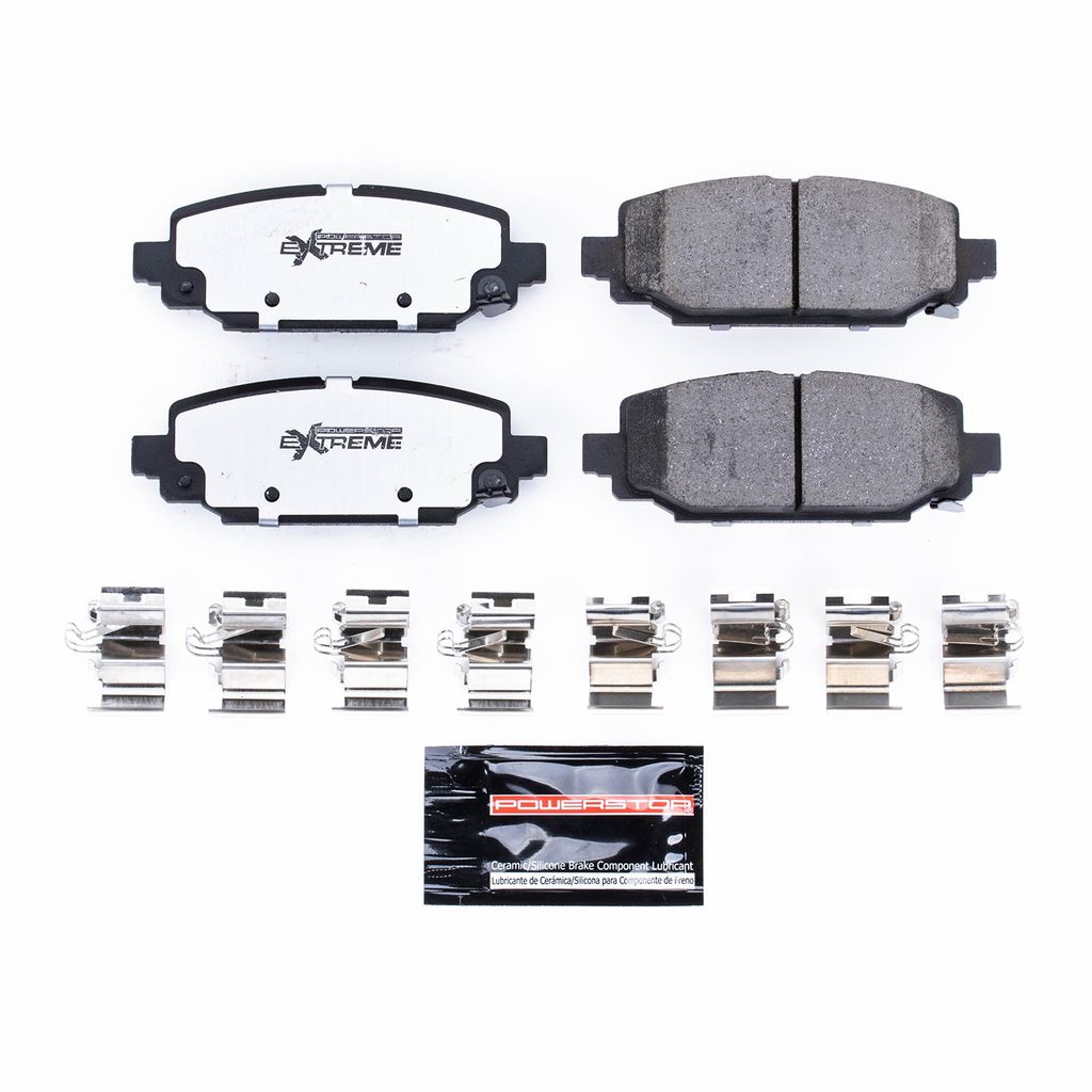 PowerStop Z36-6005 - Z36 Truck and Tow Brake Pads with Hardware