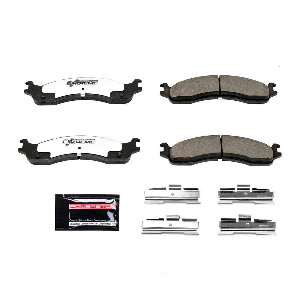 PowerStop Z36-655A - Z36 Truck and Tow Brake Pads with Hardware