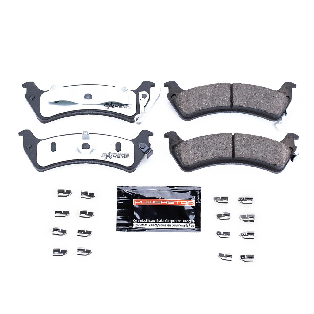 PowerStop Z36-666 - Z36 Truck and Tow Brake Pads with Hardware