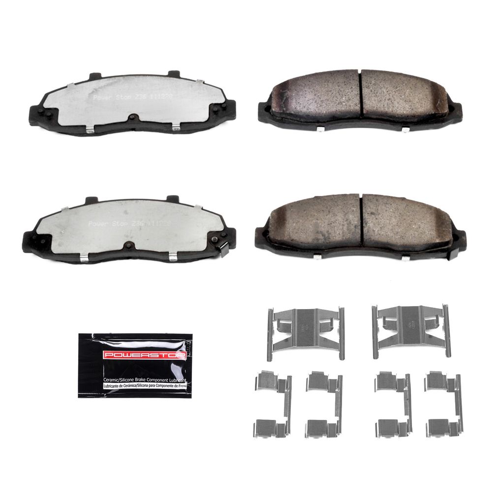 PowerStop Z36-679 - Z36 Truck and Tow Brake Pads with Hardware
