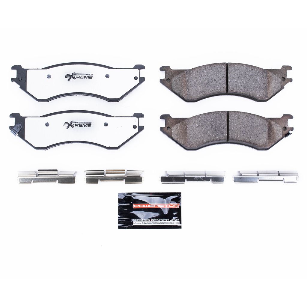 PowerStop Z36-702A - Z36 Truck and Tow Brake Pads with Hardware
