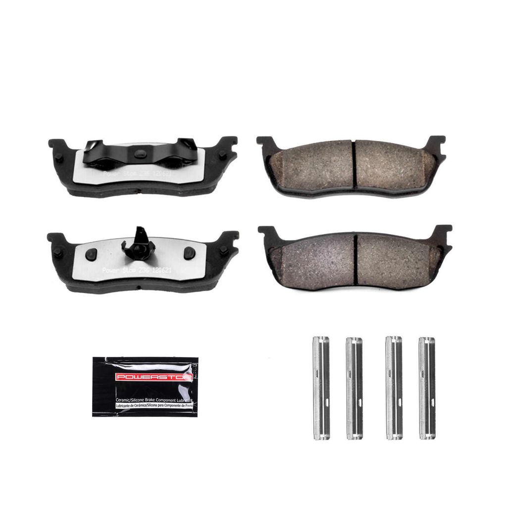 PowerStop Z36-711 - Z36 Truck and Tow Brake Pads with Hardware