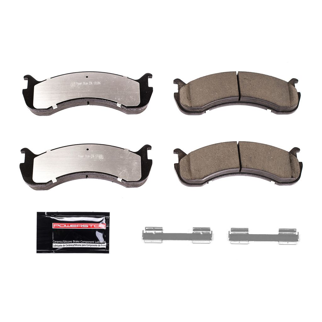 PowerStop Z36-786 - Z36 Truck and Tow Brake Pads with Hardware