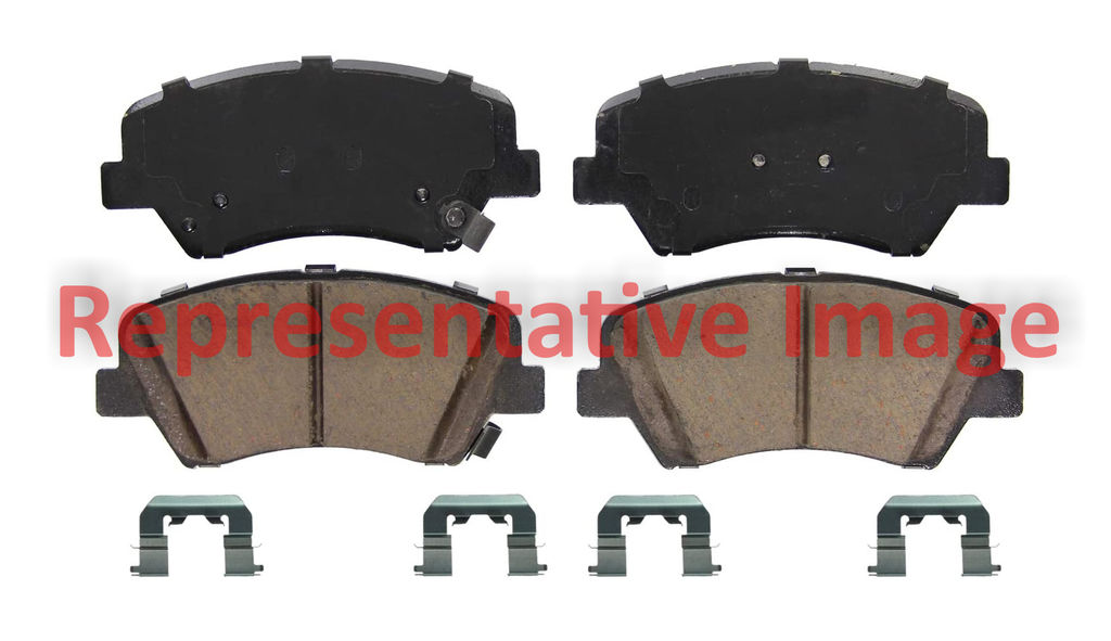 Quality-Built 1000-0486C - QB Ceramic Brake Pad Set
