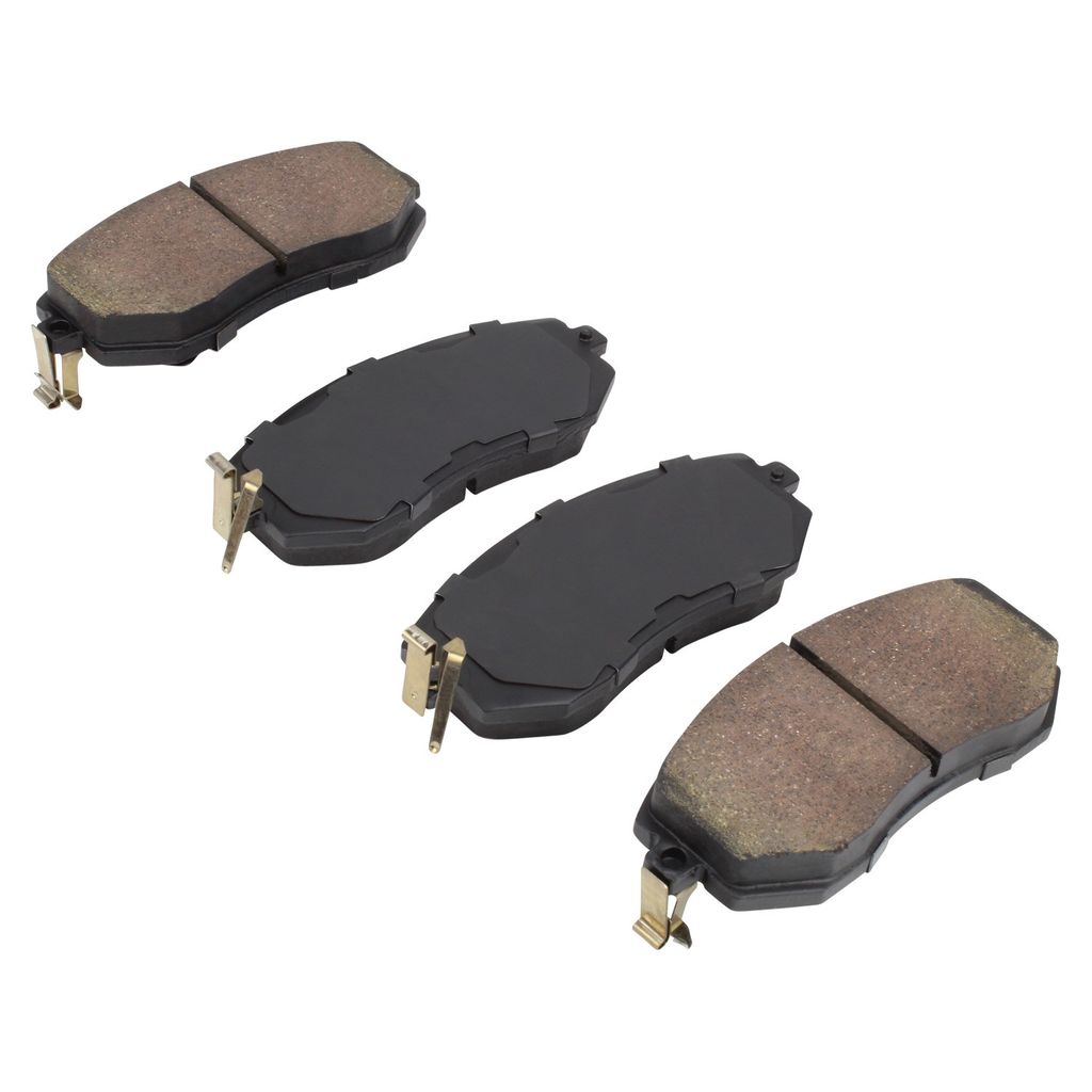 Quality-Built 1000-1539C - QB Ceramic Brake Pad Set