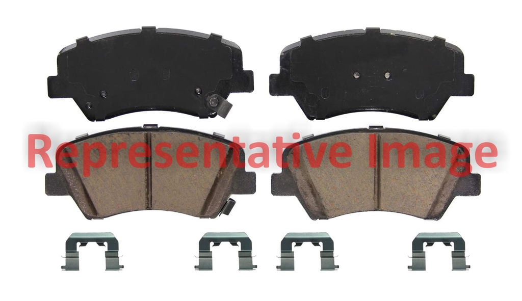 Quality-Built 1000-1641C - QB Ceramic Brake Pad Set