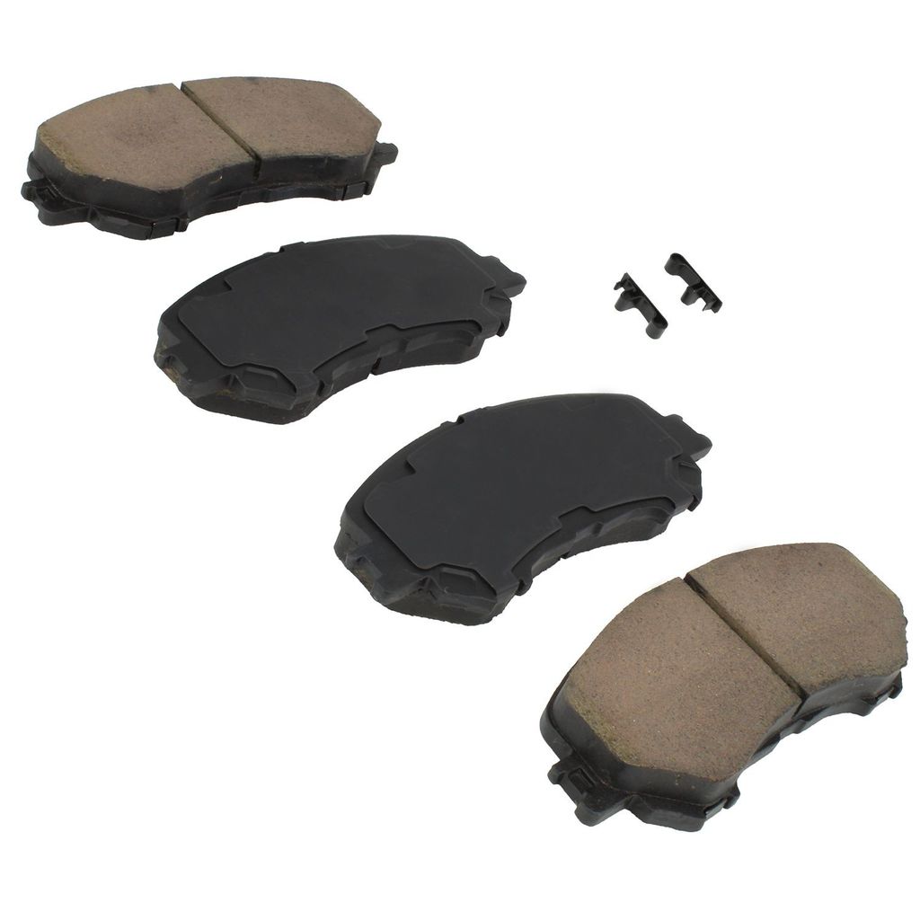 Quality-Built 1000-1737C - QB Ceramic Brake Pad Set
