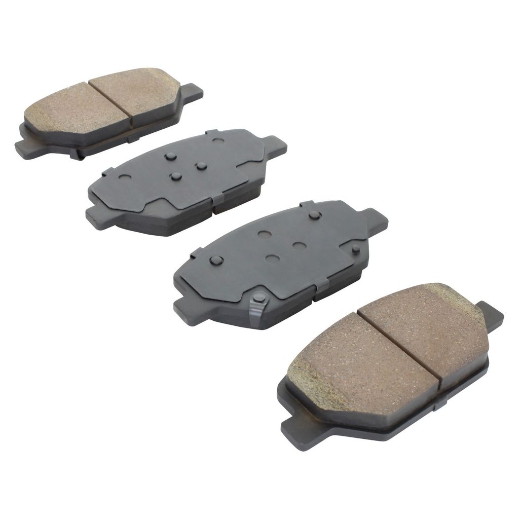 Quality-Built 1000-1886C - QB Ceramic Brake Pad Set