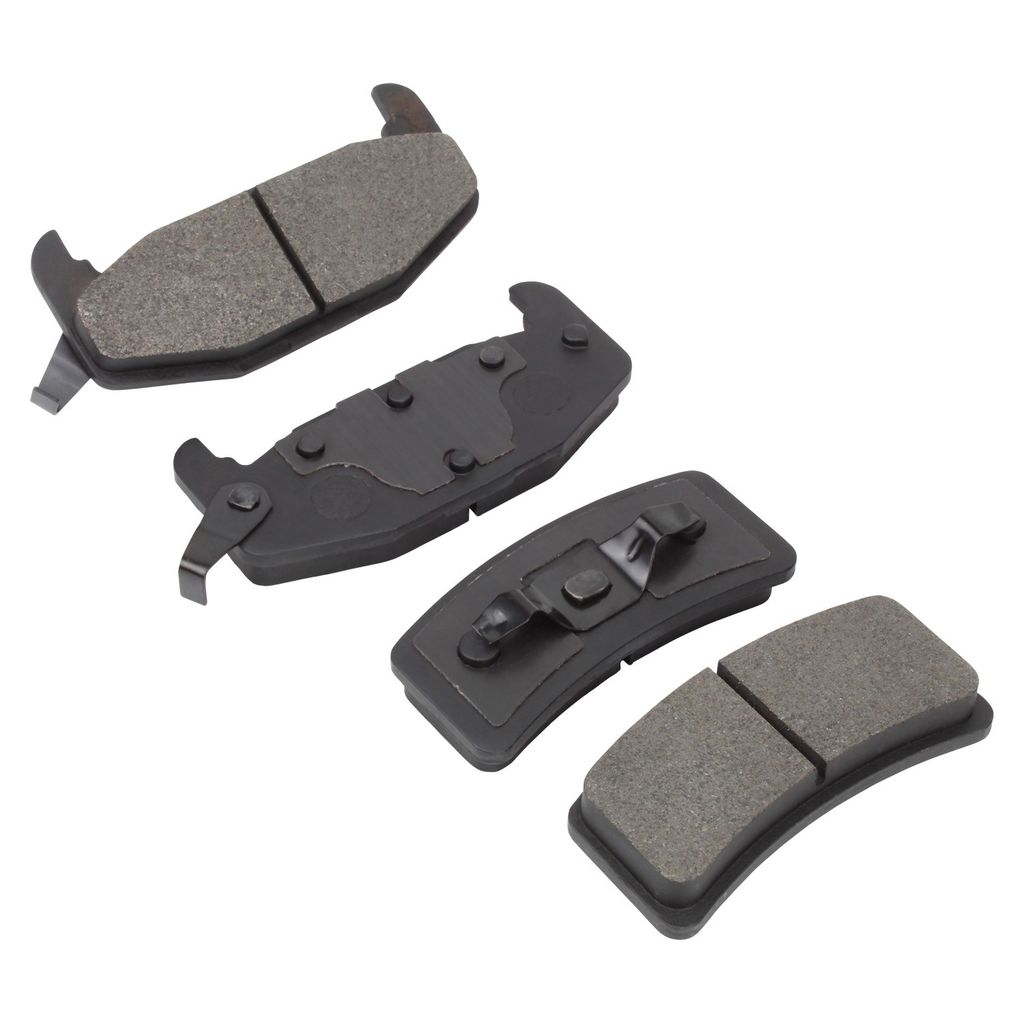 Quality-Built 1000-0377M - QB Semi-Metallic Brake Pad Set