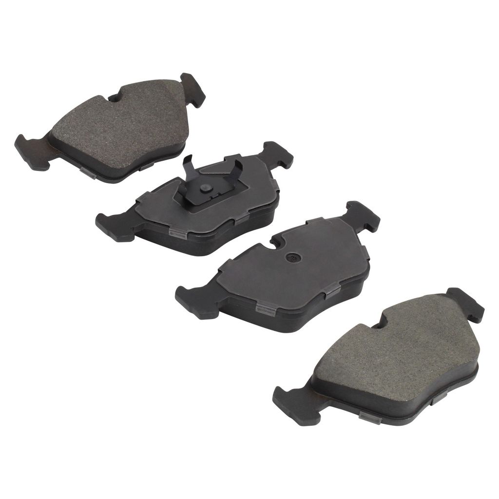 Quality-Built 1000-0394M - QB Semi-Metallic Brake Pad Set
