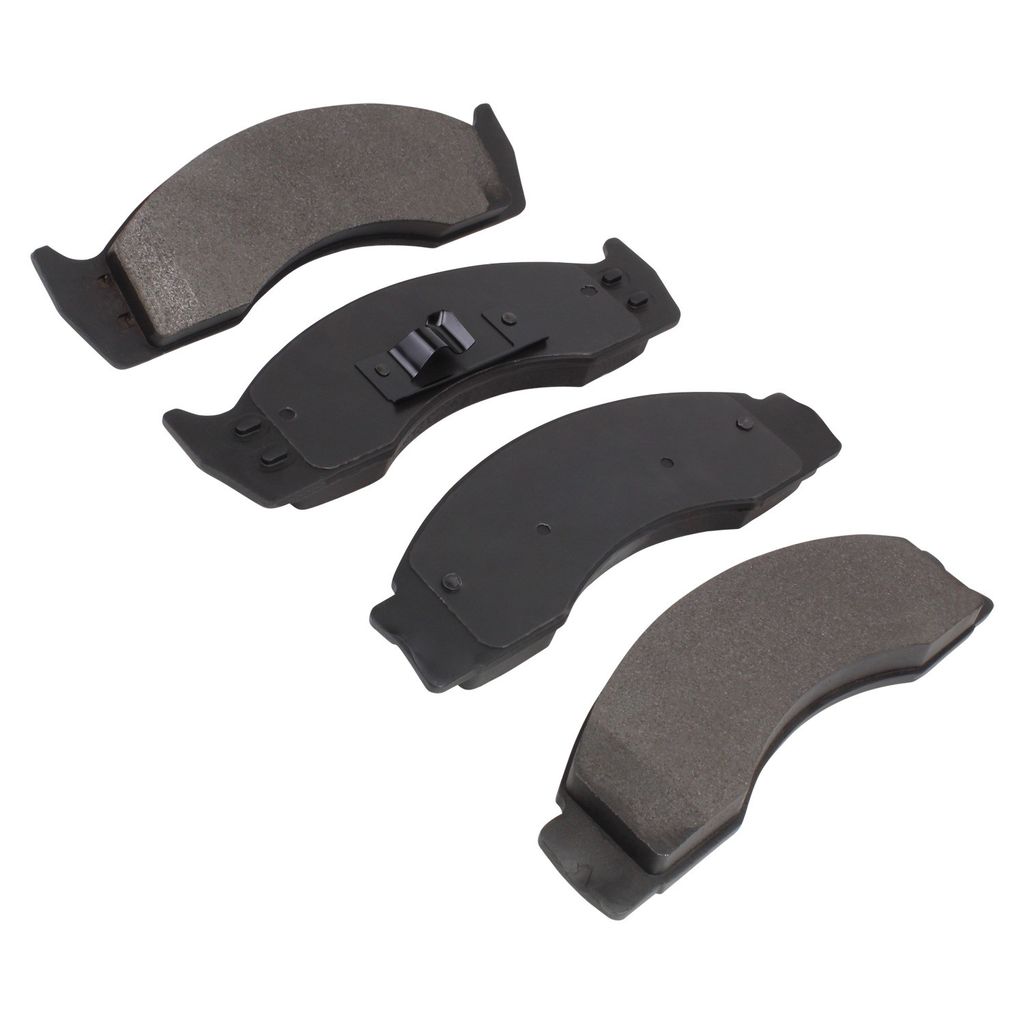 Quality-Built 1000-0411M - QB Semi-Metallic Brake Pad Set