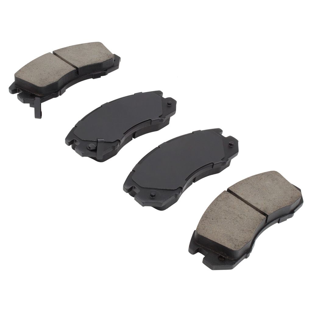Quality-Built 1000-0470M - QB Semi-Metallic Brake Pad Set