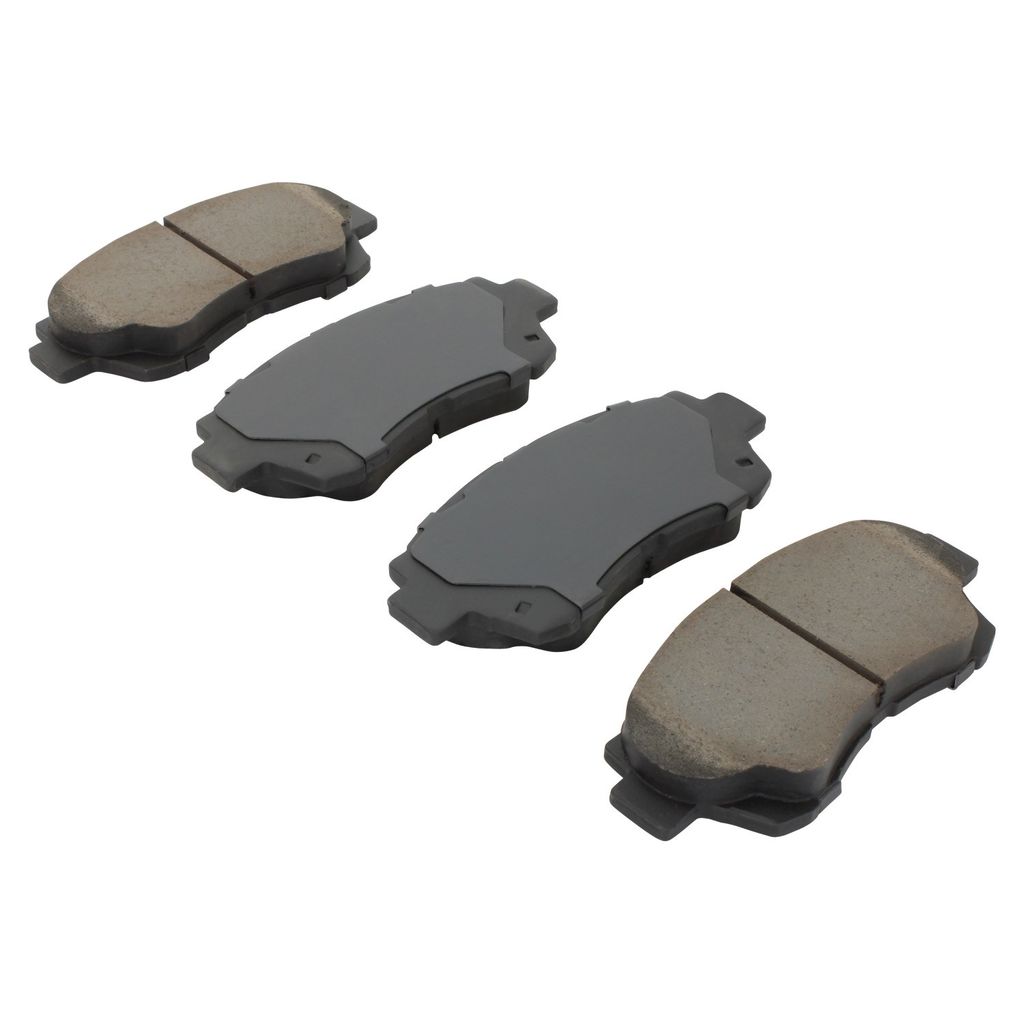 Quality-Built 1000-0476M - QB Semi-Metallic Brake Pad Set