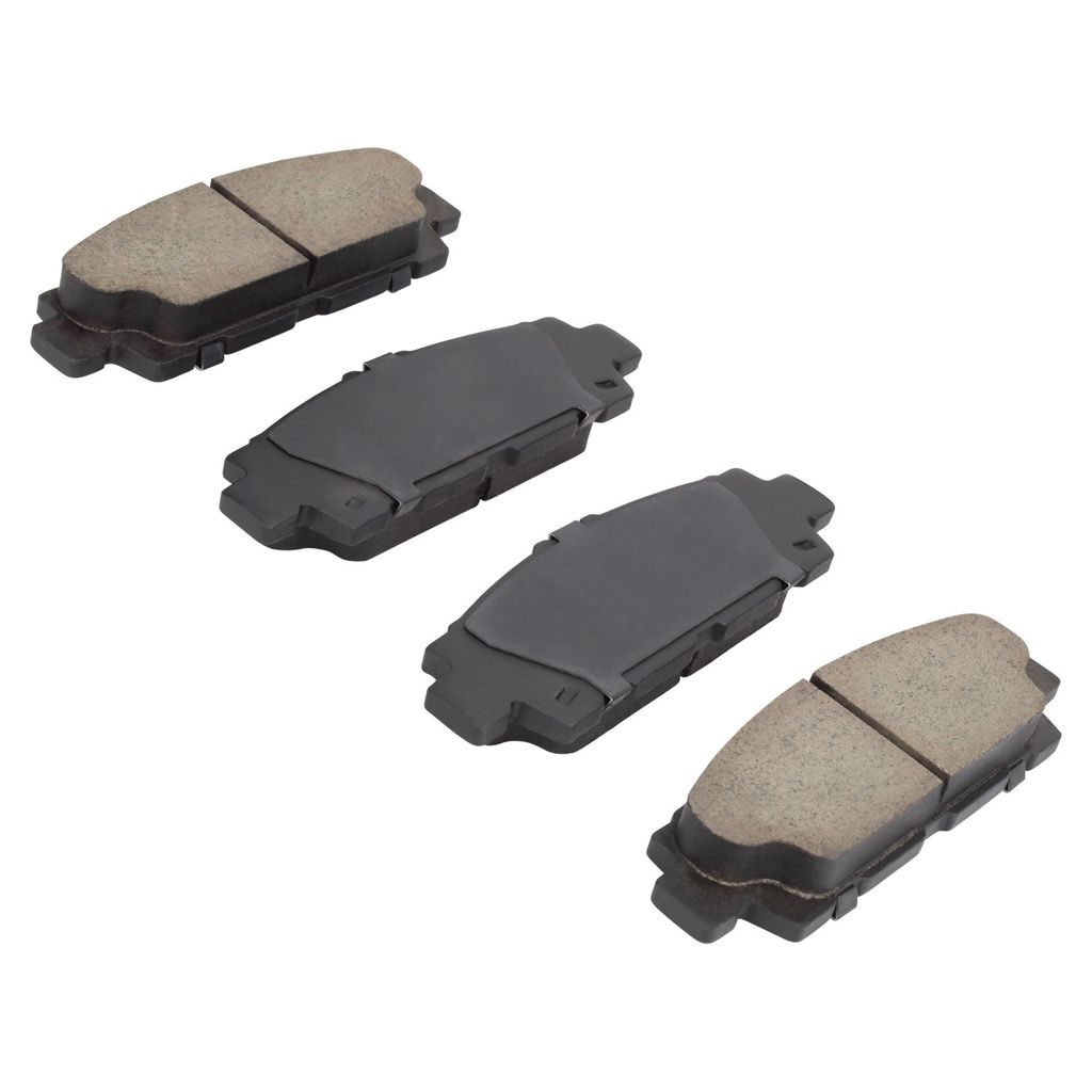 Quality-Built 1000-0488M - QB Semi-Metallic Brake Pad Set