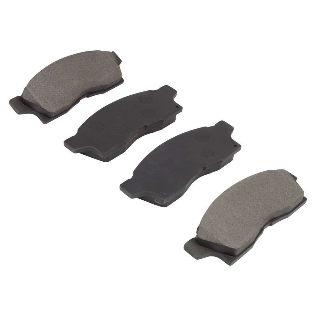 Quality-Built 1000-0489M - QB Semi-Metallic Brake Pad Set