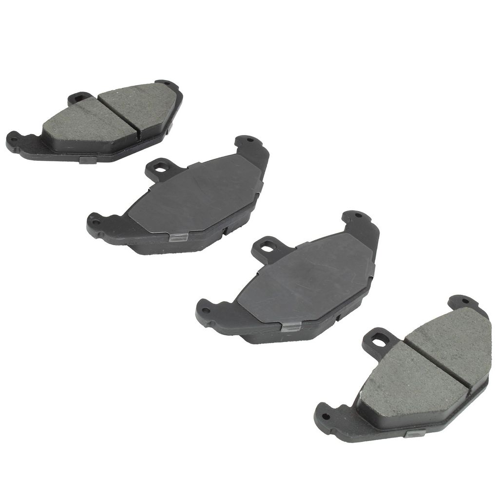 Quality-Built 1000-0491M - QB Semi-Metallic Brake Pad Set