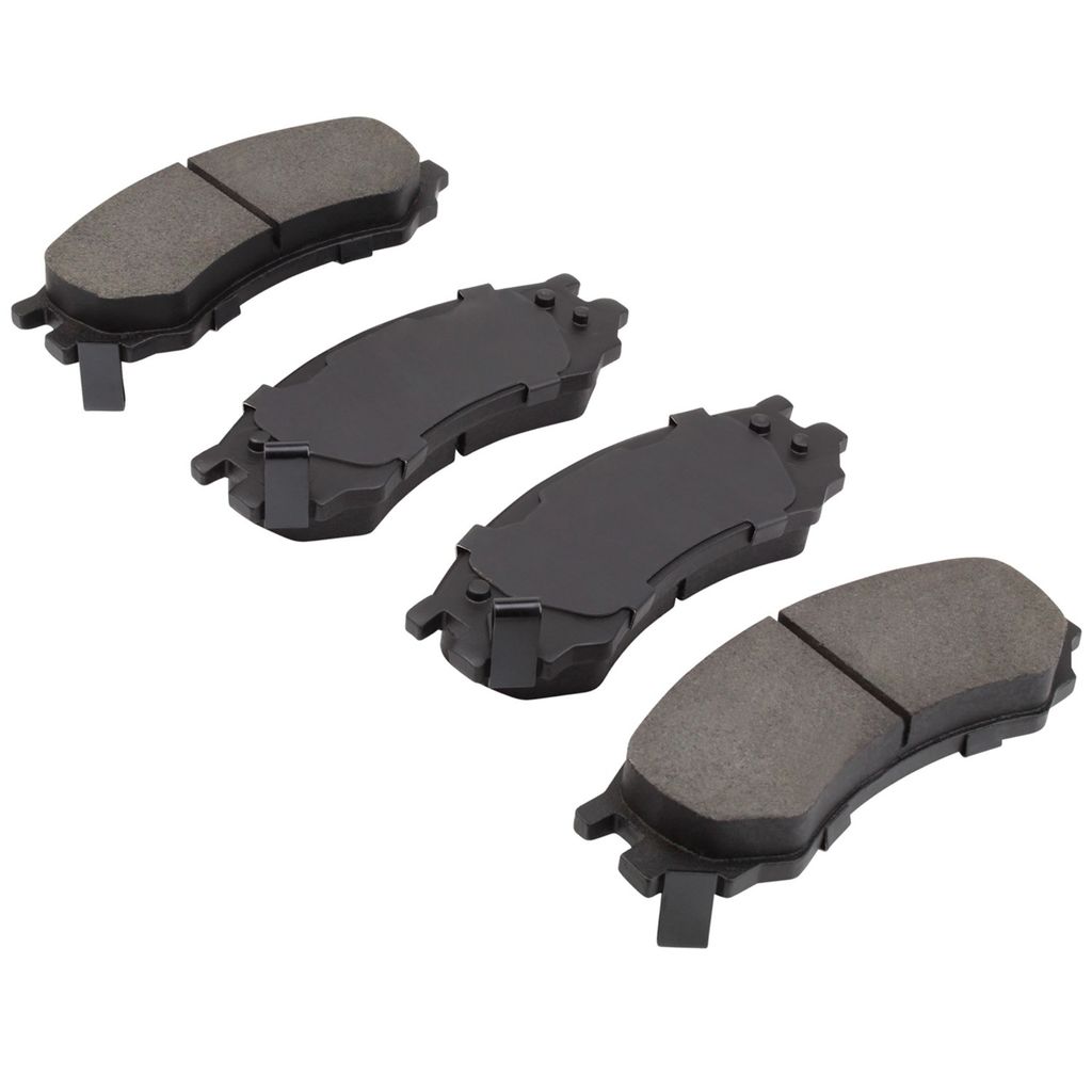 Quality-Built 1000-0507M - QB Semi-Metallic Brake Pad Set