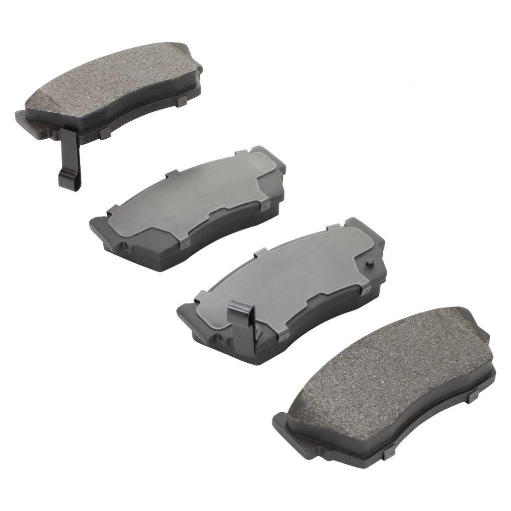 Quality-Built 1000-0510M - QB Semi-Metallic Brake Pad Set