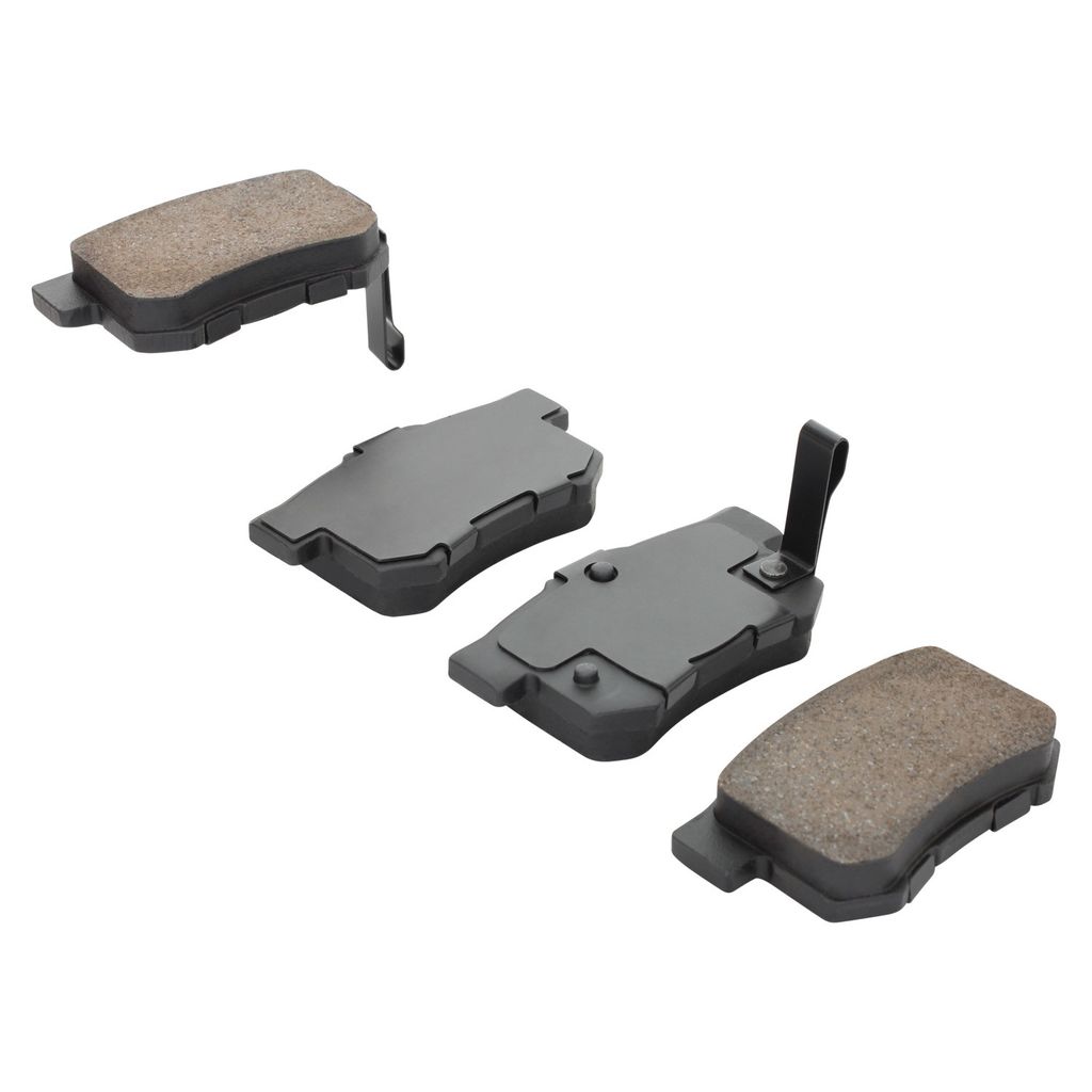 Quality-Built 1000-0537M - QB Semi-Metallic Brake Pad Set