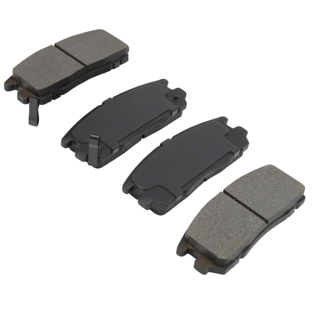 Quality-Built 1000-0580M - QB Semi-Metallic Brake Pad Set