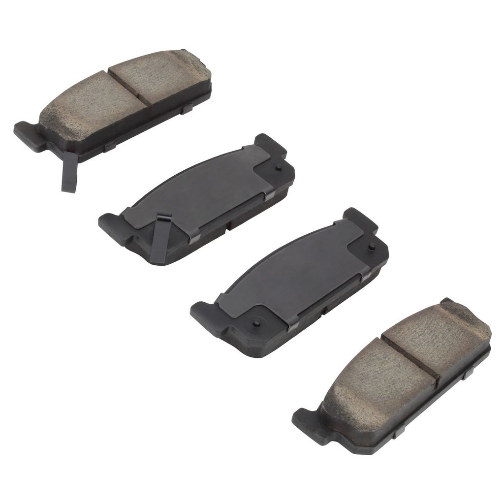Quality-Built 1000-0588M - QB Semi-Metallic Brake Pad Set