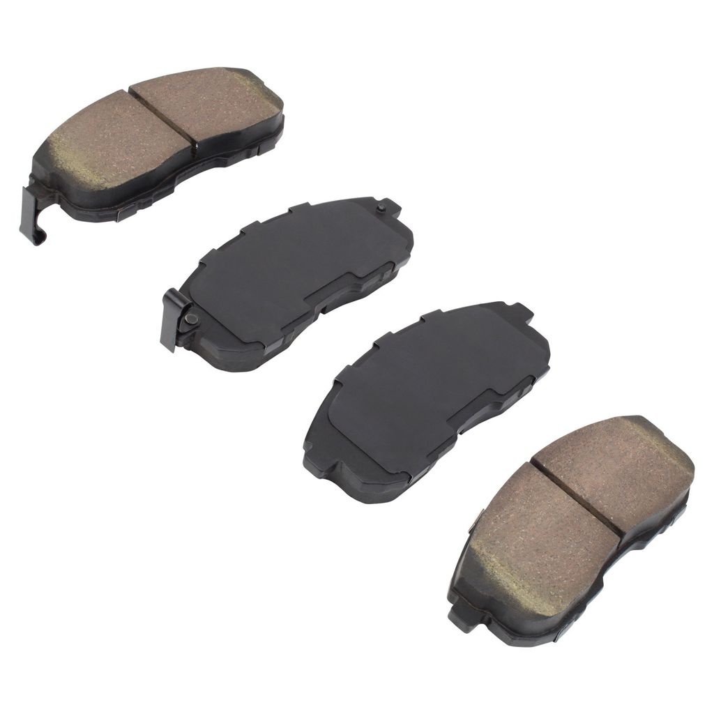 Quality-Built 1000-0653M - QB Semi-Metallic Brake Pad Set