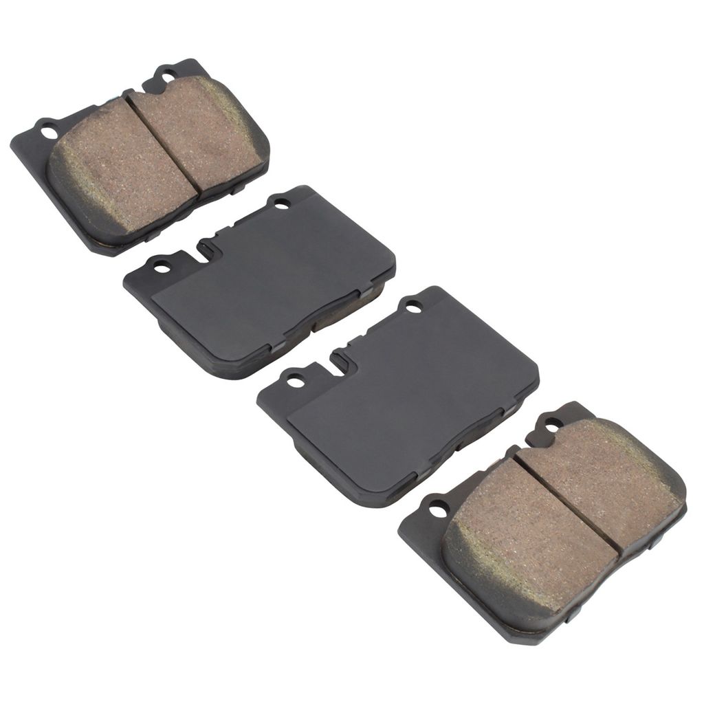Quality-Built 1000-0665M - QB Semi-Metallic Brake Pad Set