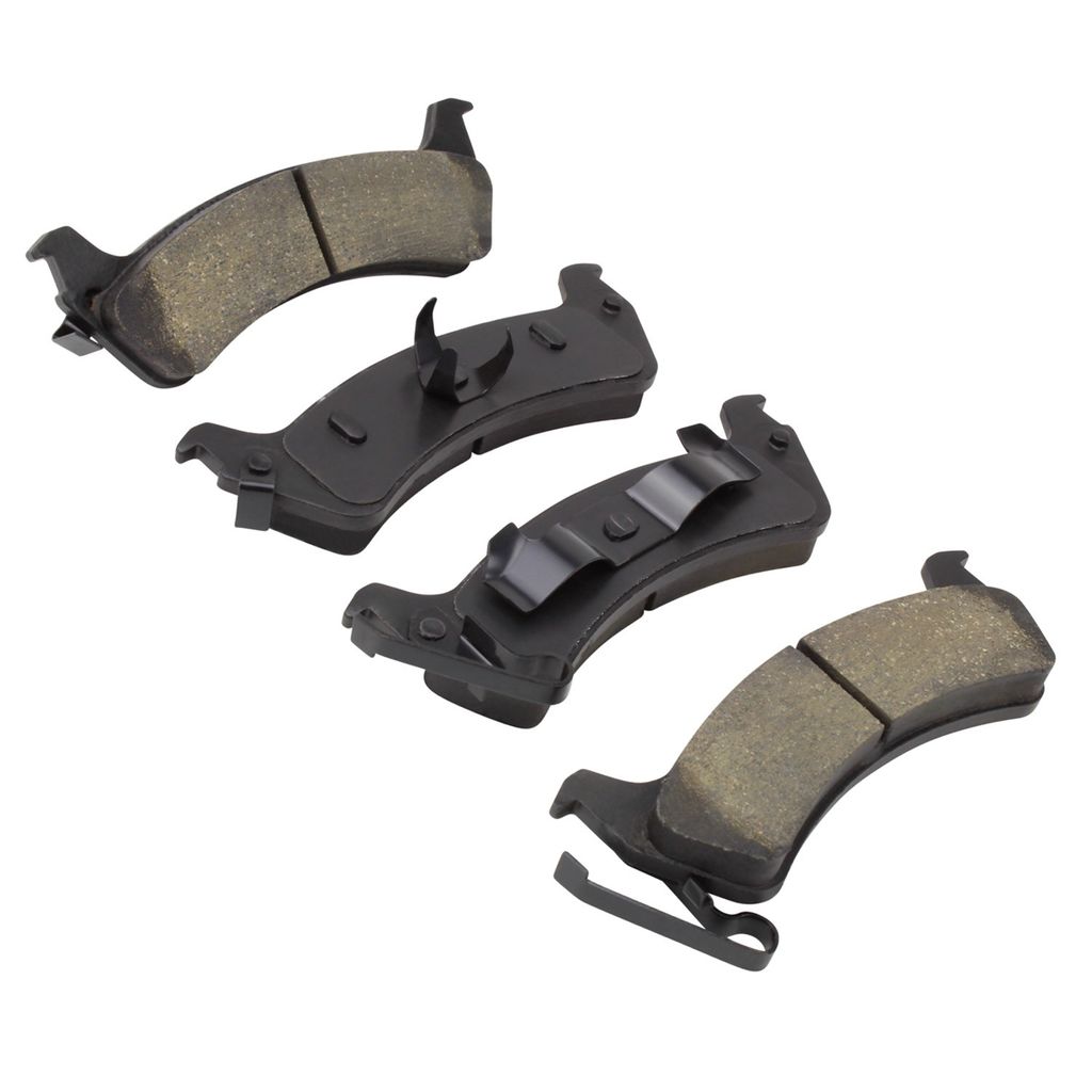 Quality-Built 1000-0666M - QB Semi-Metallic Brake Pad Set