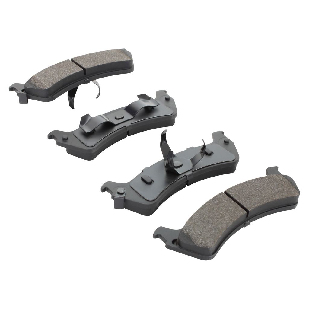 Quality-Built 1000-0667M - QB Semi-Metallic Brake Pad Set